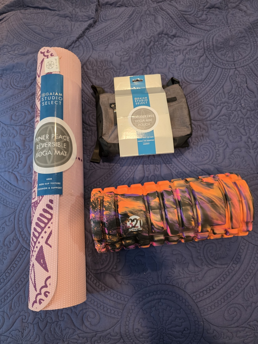 Gaiam Studio And 321 Strong Yoga Equipment Set